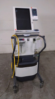 NELLCOR PURITAN BENNETT 840 VENTILATOR WITH COMPRESSOR ON ROLLING STAND (BILEVEL, TC, VV+, PAV+, RM, TRENDING, LC)