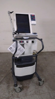 NELLCOR PURITAN BENNETT 840 VENTILATOR WITH COMPRESSOR ON ROLLING STAND (BILEVEL, TC, VV+, PAV+, TRENDING, LC)