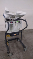 NELLCOR PURITAN BENNETT 840 VENTILATOR ON ROLLING STAND (BILEVEL, TC, NEOMODE, VV+, PAV+, RM, TRENDING, LC)(SN 3510094017)