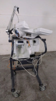 NELLCOR PURITAN BENNETT 840 VENTILATOR ON ROLLING STAND (BILEVEL, TC, NEOMODE, VV+, PAV+, RM, TRENDING, LC)(SN 3510093896)