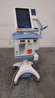 NELLCOR PURITAN BENNETT 840 VENTILATOR ON ROLLING STAND (BILEVEL, TC, VV+, PAV+, RM, TRENDING, LC)(SN 3121110450)