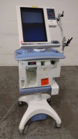 NELLCOR PURITAN BENNETT 840 VENTILATOR ON ROLLING STAND (BILEVEL, TC, VV+, PAV+, RM, TRENDING, LC)(SN 3121108770)