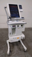 NELLCOR PURITAN BENNETT 840 VENTILATOR ON ROLLING STAND (BILEVEL, TC, VV+, PAV+, RM, TRENDING, LC)(SN 3512142978)