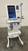 NELLCOR PURITAN BENNETT 840 VENTILATOR ON ROLLING STAND (BILEVEL, TC, VV+, PAV+, RM, TRENDING, LC)(SN 3512143607)