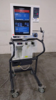 NELLCOR PURITAN BENNETT 840 VENTILATOR ON ROLLING STAND (BILEVEL, TC, VV+, PAV+, RM, TRENDING, LC)(SN 3512101640)