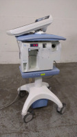 NELLCOR PURITAN BENNETT 840 VENTILATOR ON ROLLING STAND (BILEVEL, TC, VV+, PAV+, RM, TRENDING, LC)(SN 3512131713)