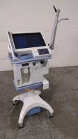 NELLCOR PURITAN BENNETT 840 VENTILATOR ON ROLLING STAND (BILEVEL, TC, VV+, PAV+, RM, TRENDING, LC)(SN 3121111630)