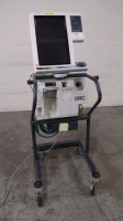 NELLCOR PURITAN BENNETT 840 VENTILATOR ON ROLLING STAND (BILEVEL, NEOMODE, VV+, RM, TRENDING, LC)(SN 3510050539)