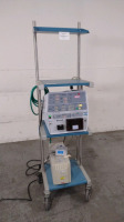 BUNNELL LIFE PULSE HIGH FREQUENCY VENTILATOR ON ROLLING STAND