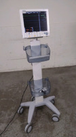 MINDRAY DATASCOPE SPECTRUM OR PATIENT MONITOR ON ROLLING STAND