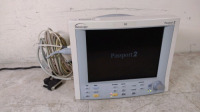 DATASCOPE PASSPORT 2 PATIENT MONITOR WITH CABLES (ECG, SPO2, BP)