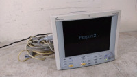 DATASCOPE PASSPORT 2 PATIENT MONITOR WITH CABLES (ECG, SPO2, BP)