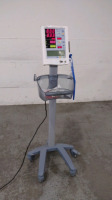 MINDRAY DATASCOPE ACCUTORR PLUS PATIENT MONITOR ON ROLLING STAND