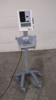 MINDRAY DATASCOPE ACCUTORR PLUS PATIENT MONITOR ON ROLLING STAND