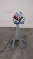 DATASCOPE ACCUTORR PLUS PATIENT MONITOR ON ROLLING STAND