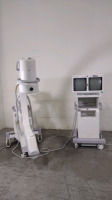 GE OEC SERIES 9800 SUPER C-ARM WITH 1K X 1K WORKSTATION, FOOTSWITCH AND HAND CONTROL (SN 8S-0165)(DOM 03/2000)