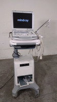 MINDRAY M7 PORTABLE ULTRASOUND SYSTEM WITH 3 PROBES (P4-2S, L12-4S, C5-2S) ON MOBILE TROLLEY