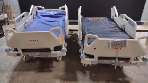 LOT OF (2) LINET HOSPITAL BEDS