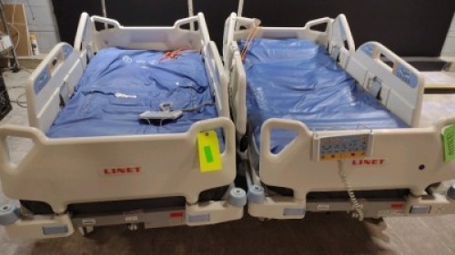 LOT OF (2) LINET HOSPITAL BEDS