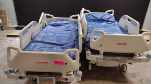 LOT OF (2) LINET HOSPITAL BEDS