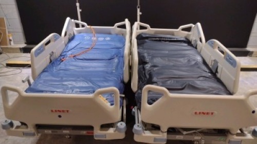 LOT OF (2) LINET HOSPITAL BEDS