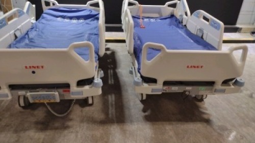 LOT OF (2) LINET HOSPITAL BEDS