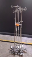 LOT OF IV POLES