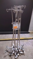 LOT OF IV POLES