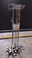 LOT OF IV POLES