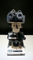 OLYMPUS BH-2 DUAL LAB MICROSCOPE WITH 4 OBJECTIVES (2X, 4X, 20X, 40X)