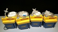 LOT OF (4) LAERDAL MEDICAL CORP. COMPACT SUCTION PUMPS