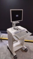 GE CASE STRESS TEST WORKSTATION WITH T2100 TREADMILL