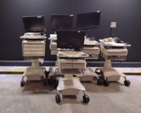 LOT OF (5) LIONVILLE COMPUTER CARTS