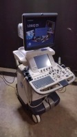 GE LOGIQ E9 ULTRASOUND MACHINE WITH 2 PROBES (ML6-15, 11L) (SERIAL NO. 119443US0) (DOM: JULY 2013)