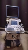 GE LOGIQ E9 ULTRASOUND MACHINE WITH 2 PROBES (9L, ML6-15) (SERIAL NO. 102602US0) (DOM: 2010-10)(DOM:)