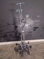 LOT OF IV POLES