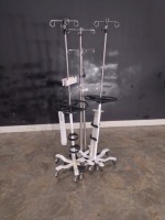 LOT OF IV POLES