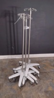 LOT OF IV POLES (QTY 3)