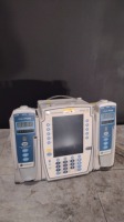 CAREFUSION ALARIS PC 8015 INFUSION PUMP WITH TWO ALARIS 8100 PUMP MODULE