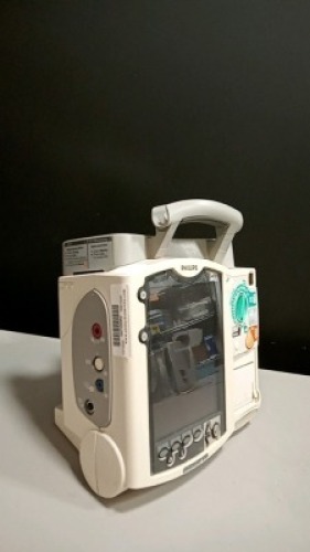 PHILIPS HEARTSTART MRX DEFIB WITH PACING, 3 LEAD ECG, SPO2, NIBP, ANALYZE