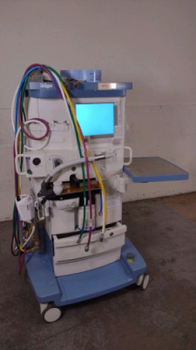 DRAGER APOLLO ANESTHESIA MACHINE (SW 4.53.05)(MAN. SPONT., VOL. MODE, VOL. AF MODE, PRESS. MODE., PRESS. SUPP.)(SN ASLC-0004)