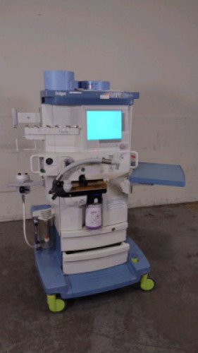 DRAGER APOLLO ANESTHESIA MACHINE (SW 4.50.05)(MAN. SPONT., VOL. MODE, VOL. AF MODE, PRESS. MODE., PRESS. SUPP.)(SN ASEC-0252)