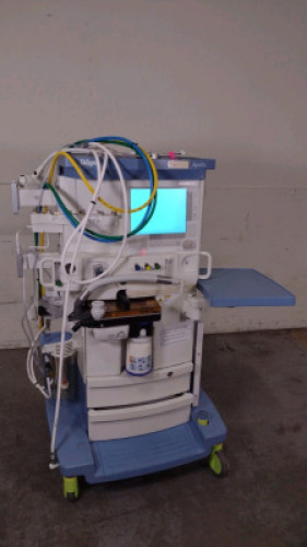 DRAGER APOLLO ANESTHESIA MACHINE (SW 4.50.05)(MAN. SPONT., VOL. MODE, VOL. AF MODE, PRESS. MODE., PRESS. SUPP.)(SN ASEC-0262)