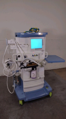 DRAGER APOLLO ANESTHESIA MACHINE (SW 4.50.05)(MAN. SPONT., VOL. MODE, VOL. AF MODE, PRESS. MODE., PRESS. SUPP.)(SN ASEC-0249)