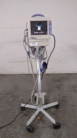 NIHON KOHDEN BSM-2304A/WS-231P PATIENT MONITOR WITH CABLES (ECG, SPO2, BP) ON ROLLING STAND