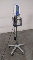 WELCH ALLYN SPOT VITAL SIGNS MONITOR ON ROLLING STAND