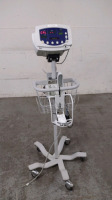 WELCH ALLYN 53STO VITAL SIGNS MONITOR ON ROLLING STAND