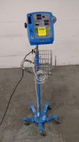 GE DINAMAP PRO 400V2 VITAL SIGNS MONITOR ON ROLLING STAND