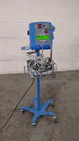 GE DINAMAP PRO 300V2 VITAL SIGNS MONITOR ON ROLLING STAND