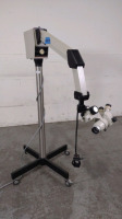 CABOT MEDICAL SYSTEM 3001N COLPOSCOPE ON ROLLING STAND